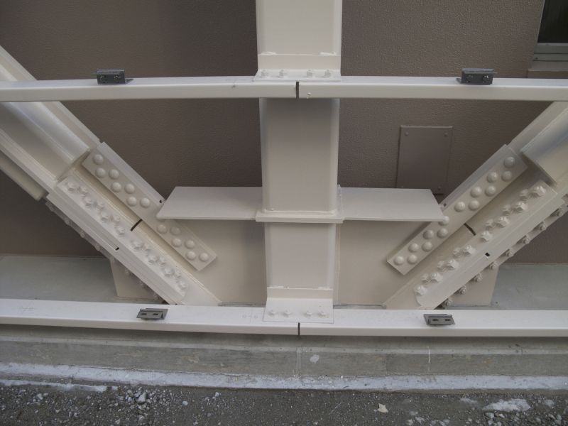 Repaired Beam with Reinforcement